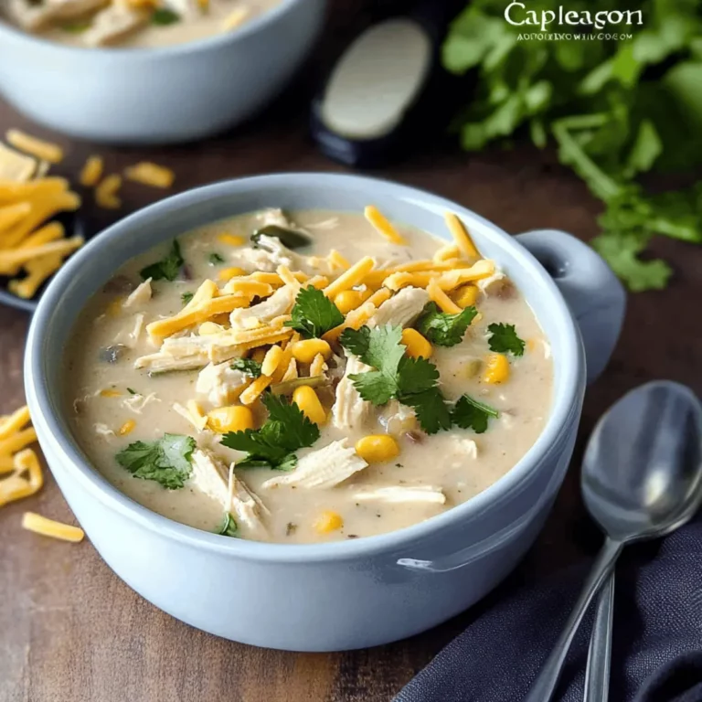 The Easiest Crockpot White Chicken Chili with Cream Cheese