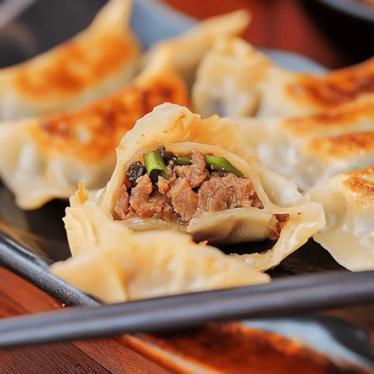 Spicy Beef Dumpling Rolls