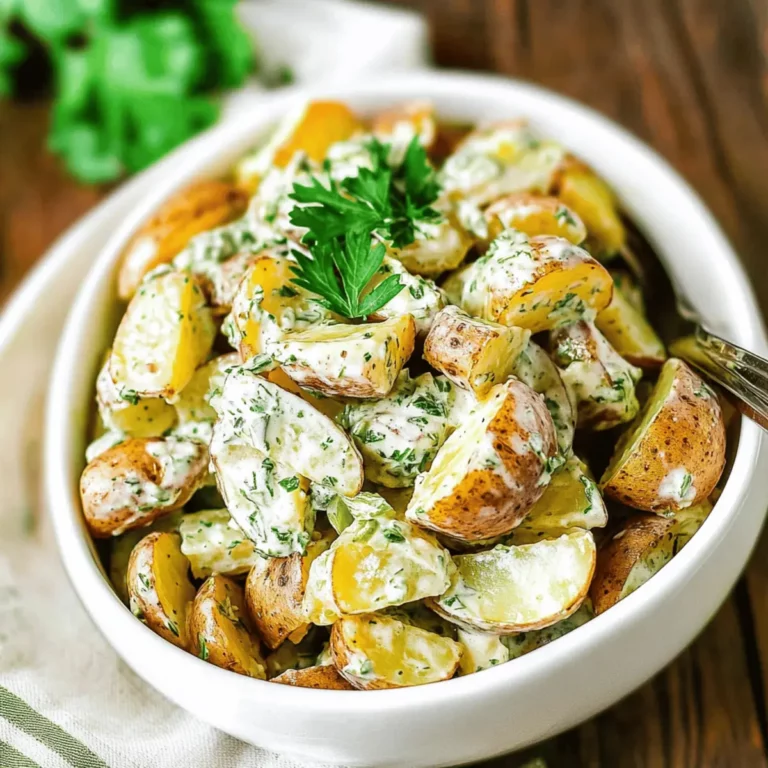 Herbed Roasted Potato Salad Recipe