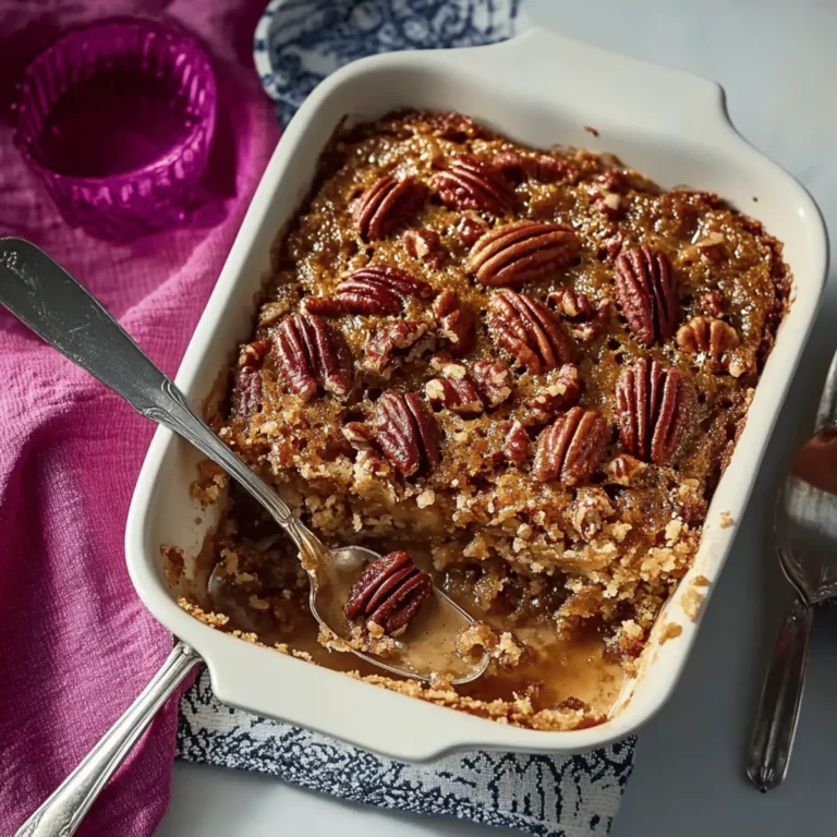 Pecan Pie Dump Cake