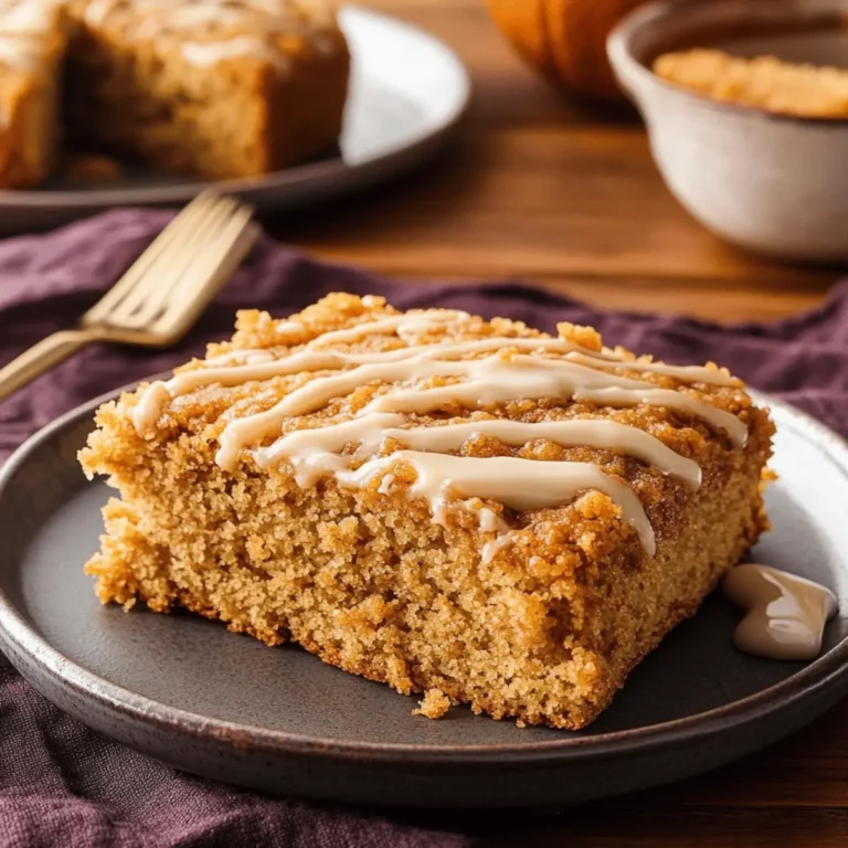 Pumpkin Coffee Cake Recipe