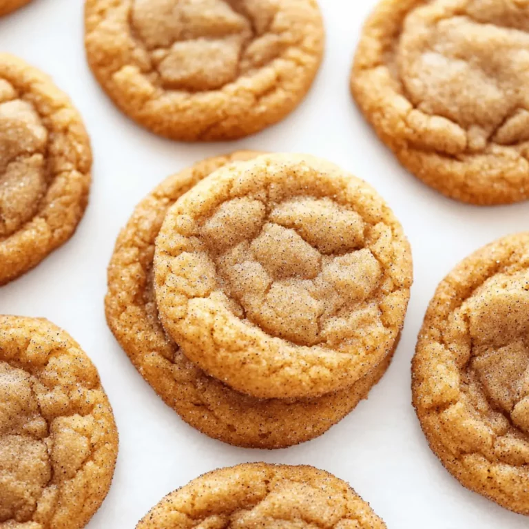Chewy Pumpkin Snickerdoodles