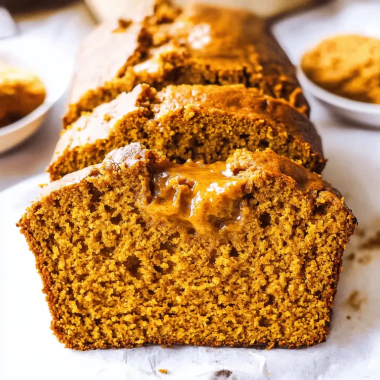 The BEST Pumpkin Bread with Vanilla Pudding