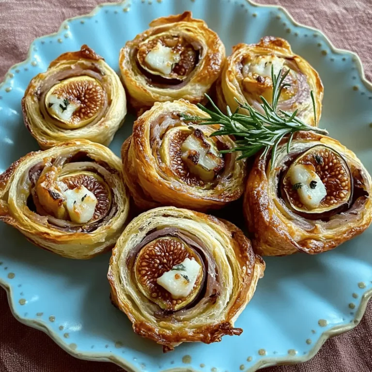 Fig, Prosciutto, and Goat Cheese Pinwheels