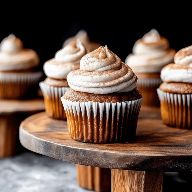 Pumpkin Spice Latte Cupcakes
