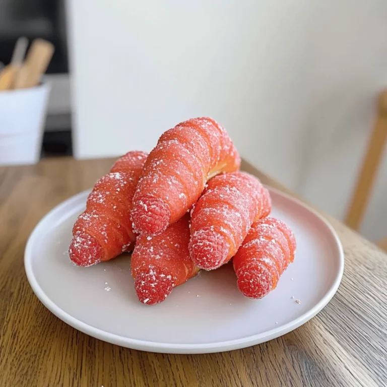 Raspberry Croissant Sourdough Donuts