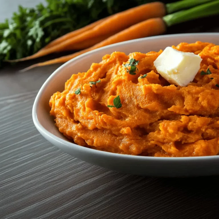 Healthy Smashed Carrots