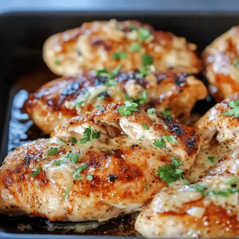 Savory Blackstone Garlic Parmesan Chicken Delight