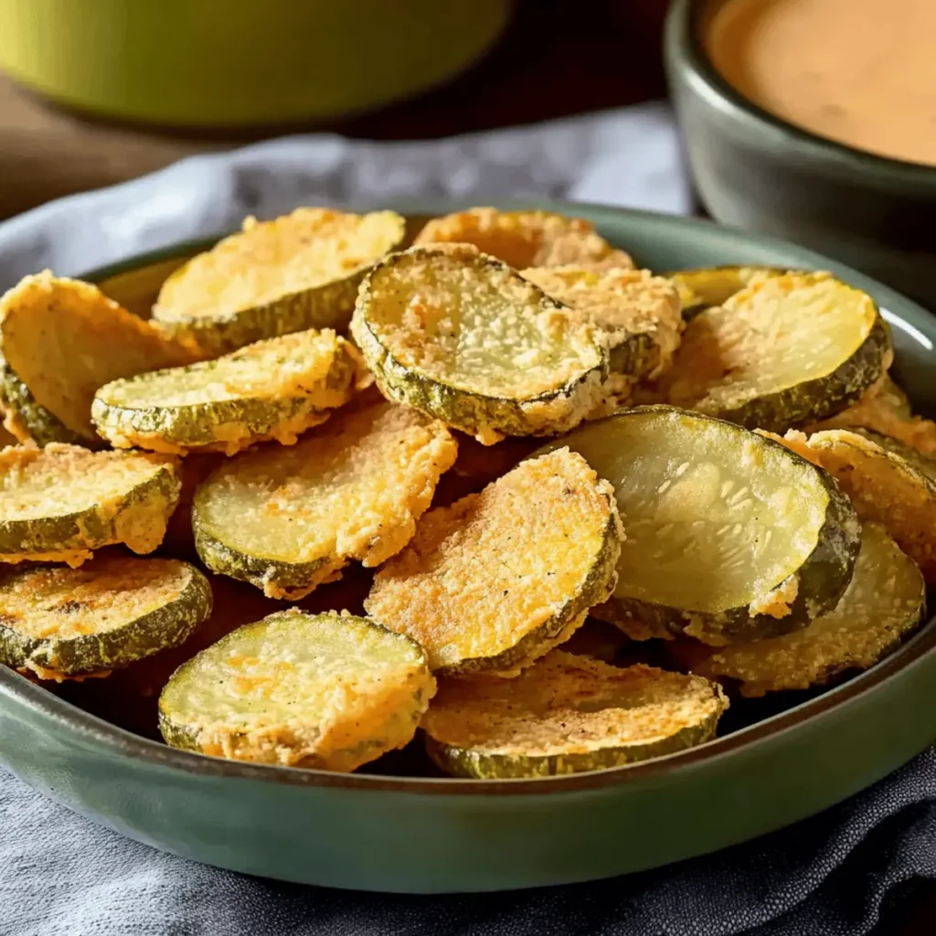 Easy Air Fryer Fried Pickles Recipe