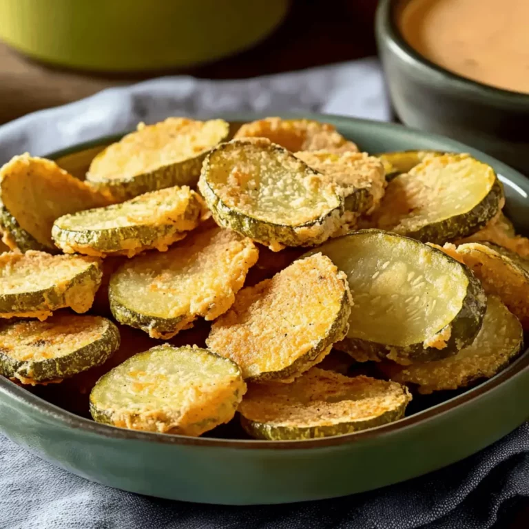 Easy Air Fryer Fried Pickles Recipe