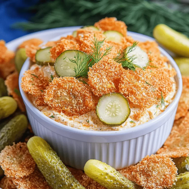 Easy Fried Pickle Dip