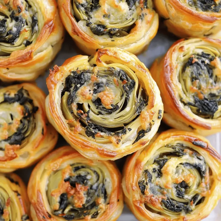 Spinach Artichoke Swirls