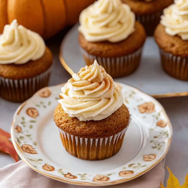 Delicious Pumpkin Cupcakes Recipe