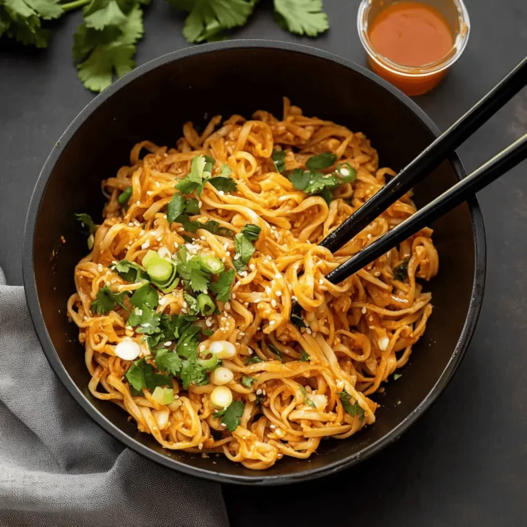 Spicy Sriracha Noodles
