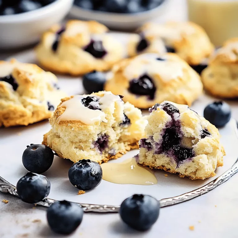 Blueberry Biscuits