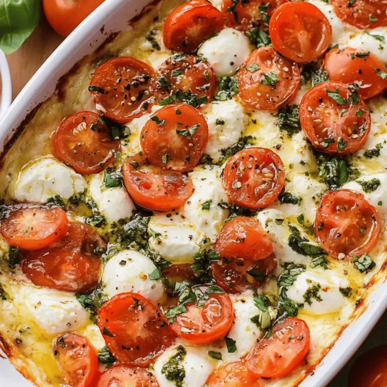 Easy Caprese Dip