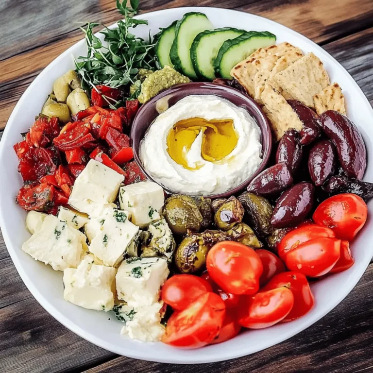 Mediterranean Mezze Platter