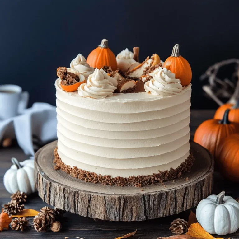 Pumpkin Spice Latte Cake