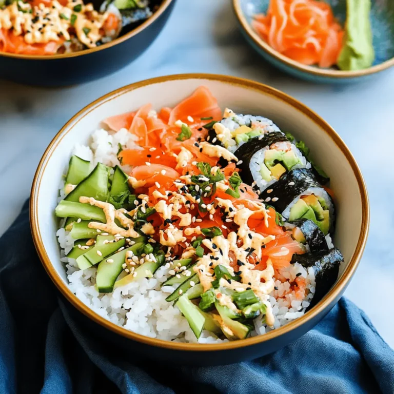 California Roll Sushi Bowls