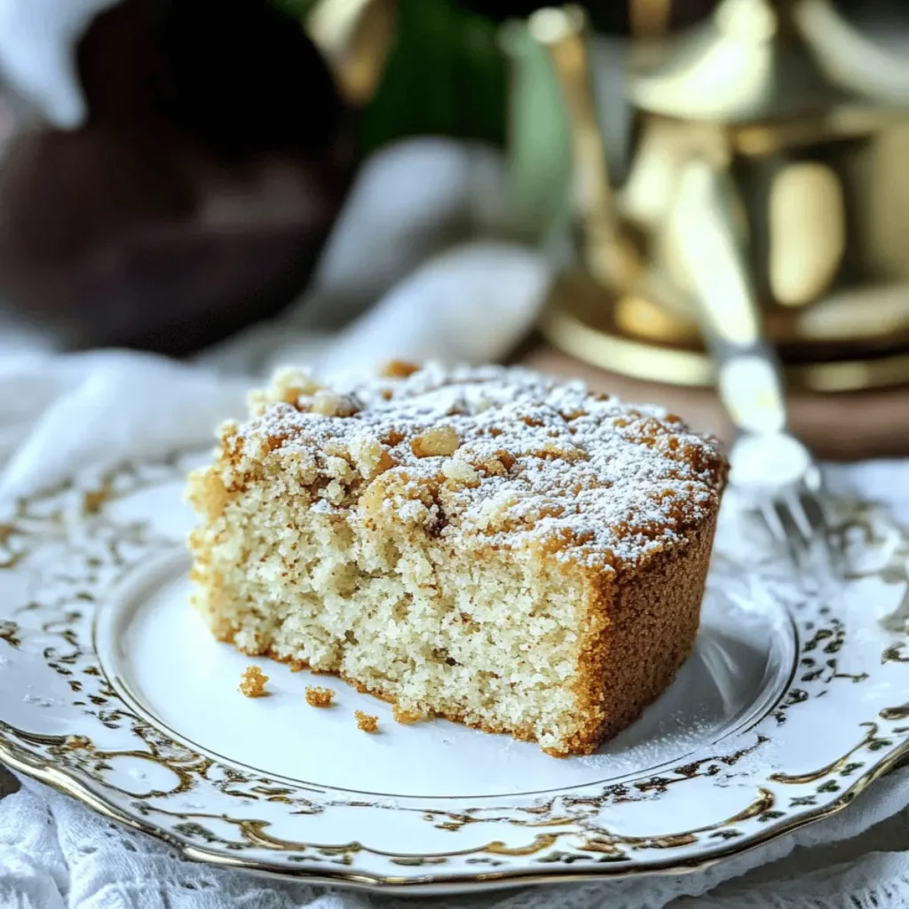 Cardamom Coffee Cake