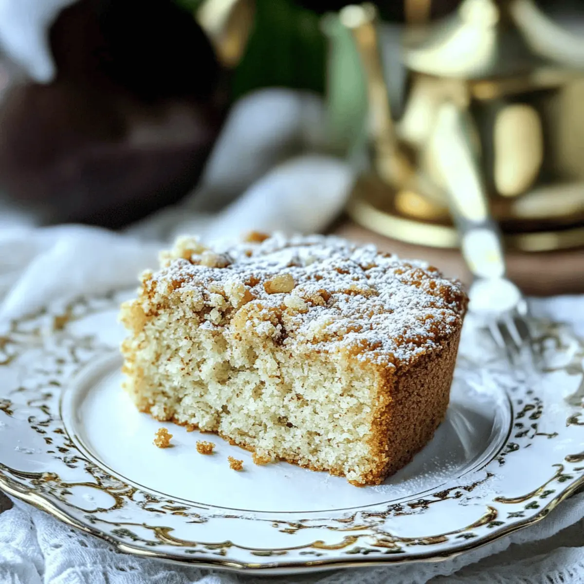 Cardamom Coffee Cake