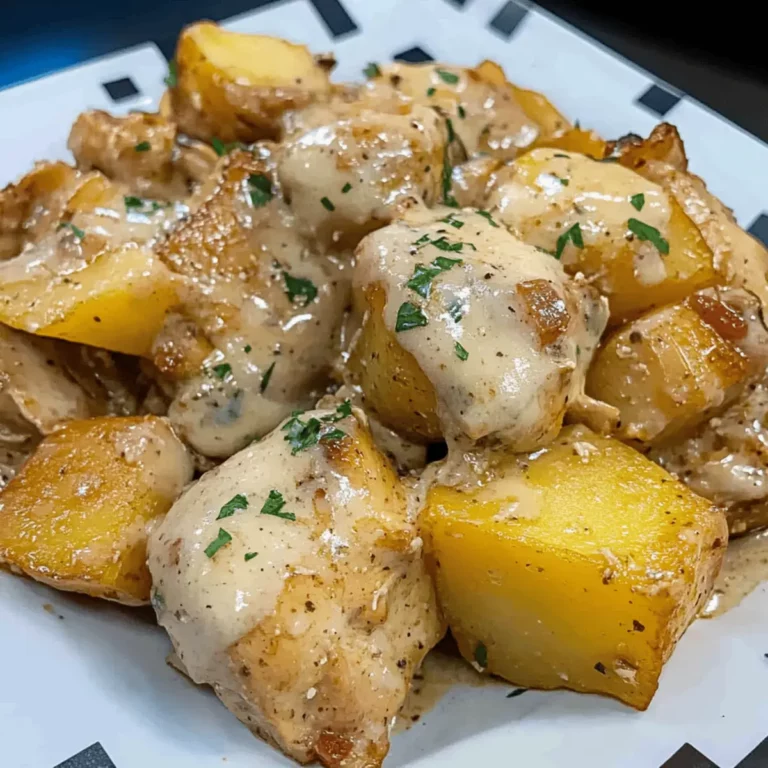 Garlic Parmesan Crockpot Chicken and Potatoes