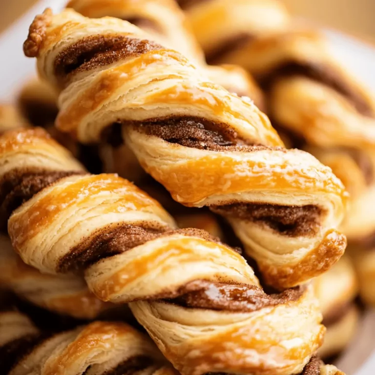 Flaky Sweet Cinnamon Twists