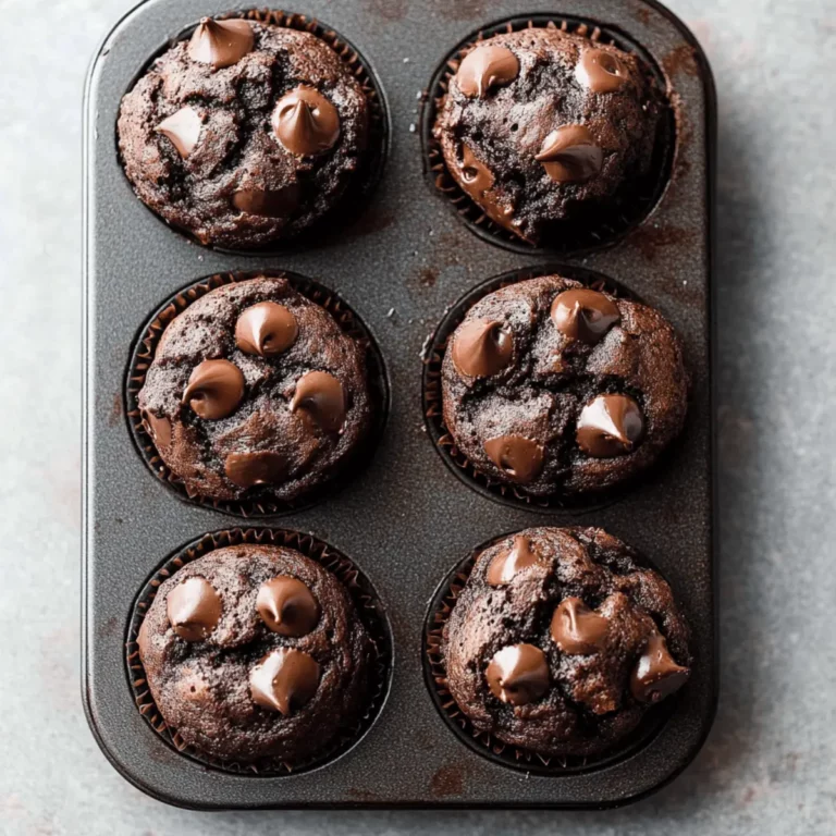 Double Chocolate Muffins