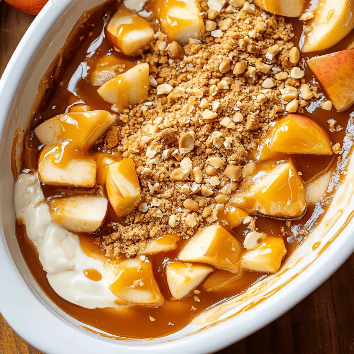 Easy Caramel Apple Cheesecake Dip Recipe