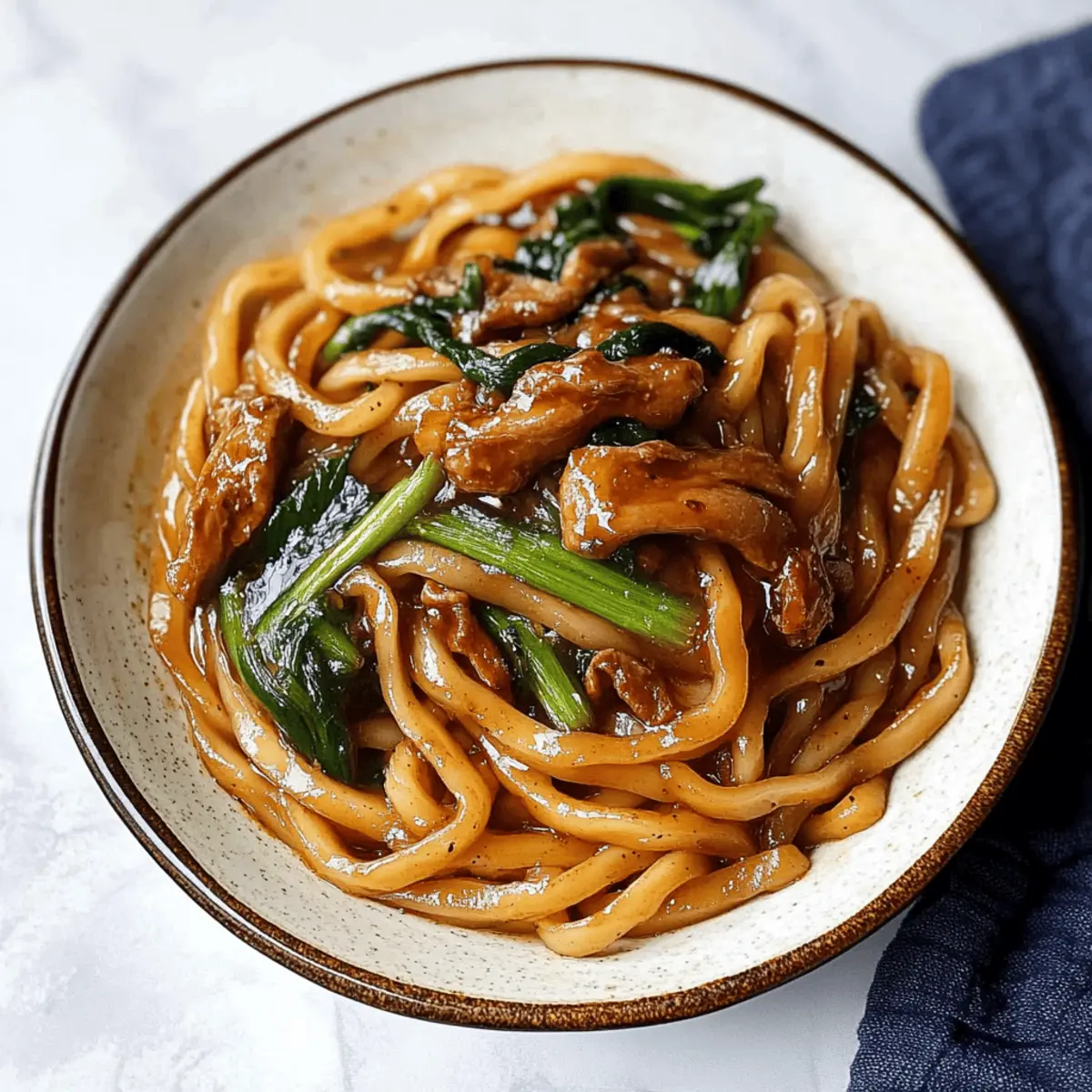 Black Pepper Udon