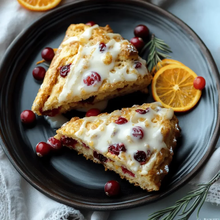 Starbuck's Copycat Cranberry Orange Scones