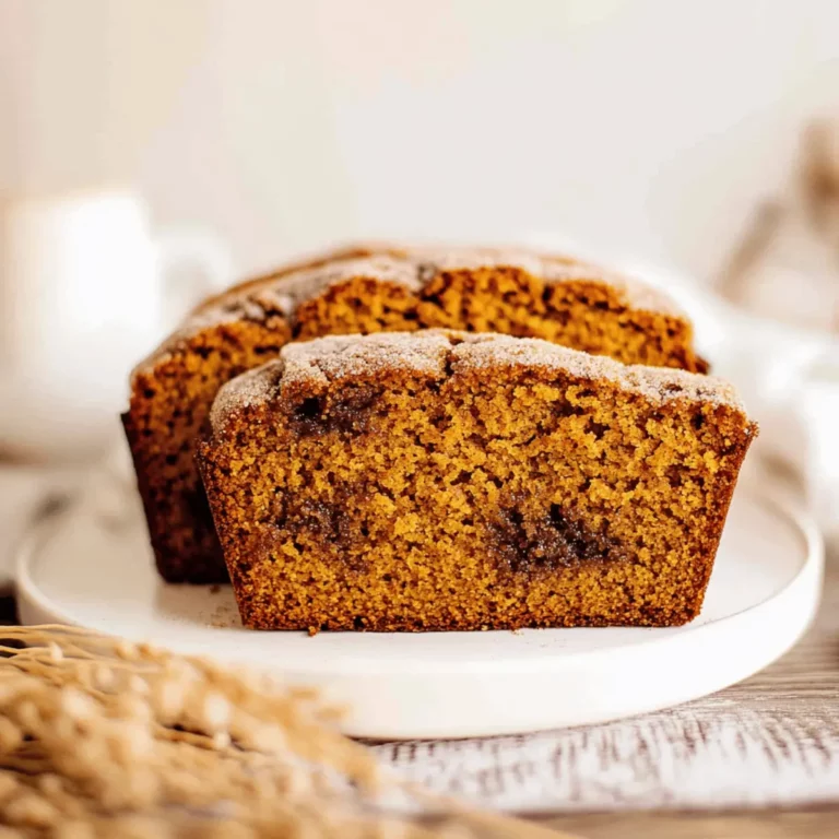 Snickerdoodle Pumpkin Bread