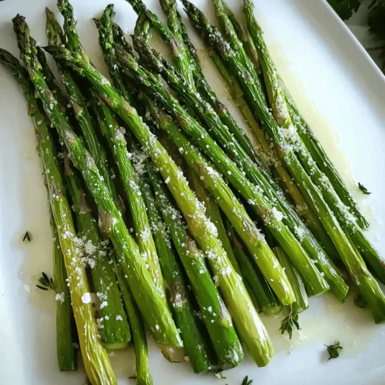 The Easiest Oven Roasted Parmesan Asparagus