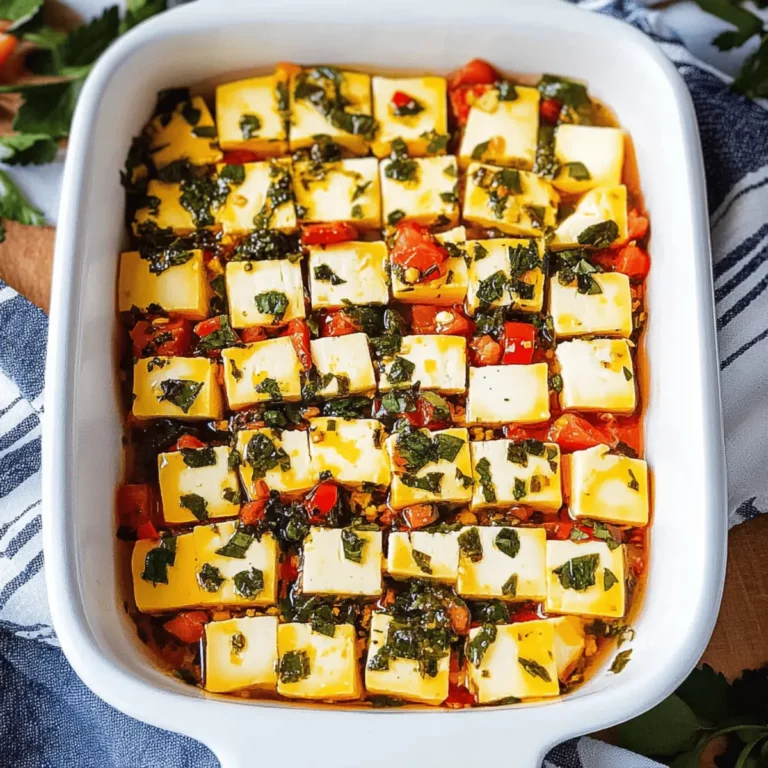 Marinated Cheese Recipe