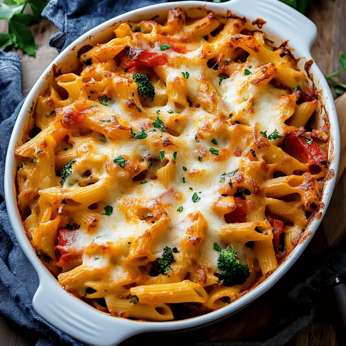 The Best Veggie Pasta Bake