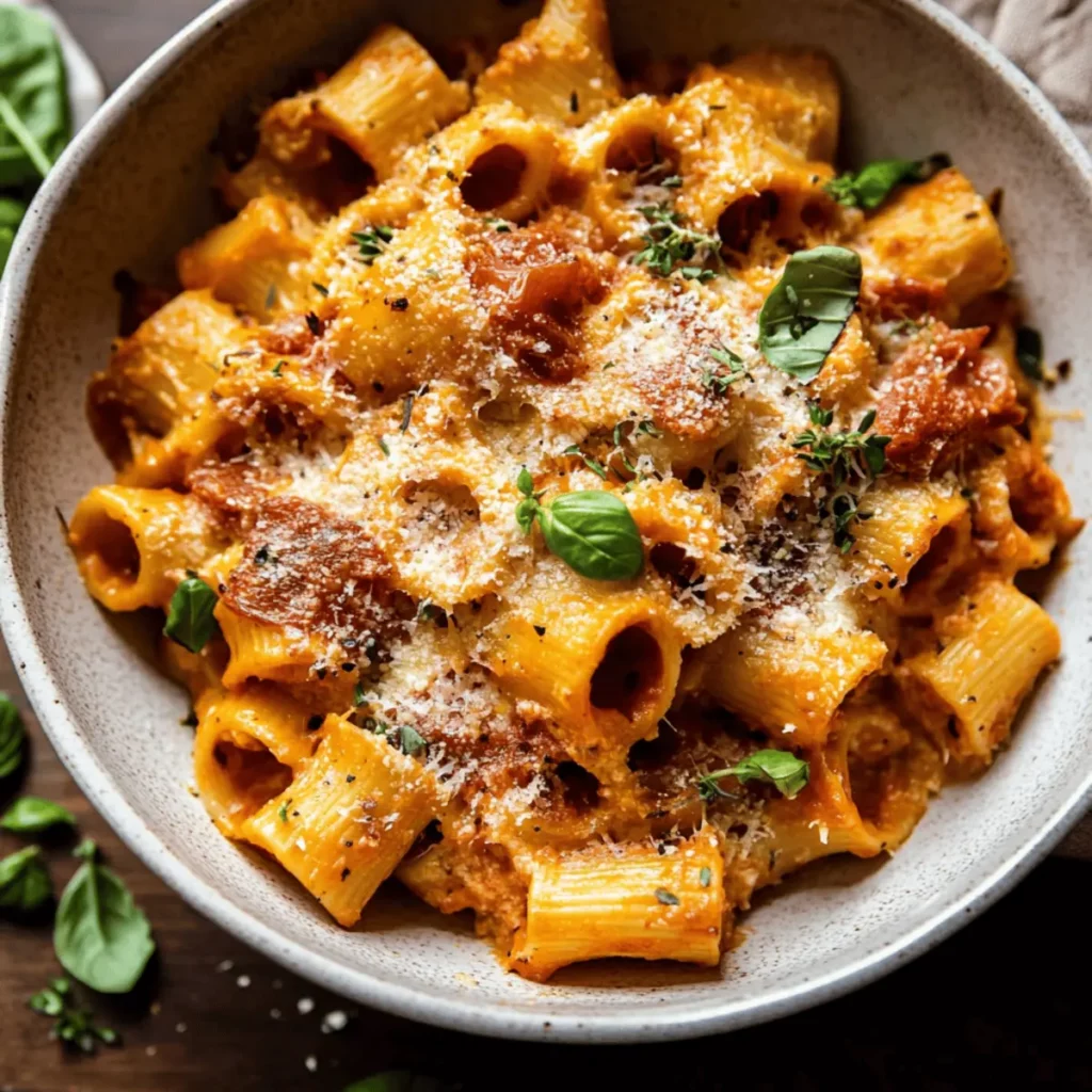 Hearty Ricotta Pasta Bake