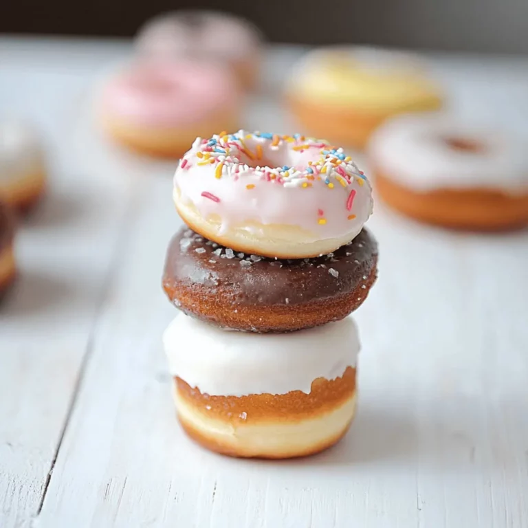 Mini cake donuts no palito