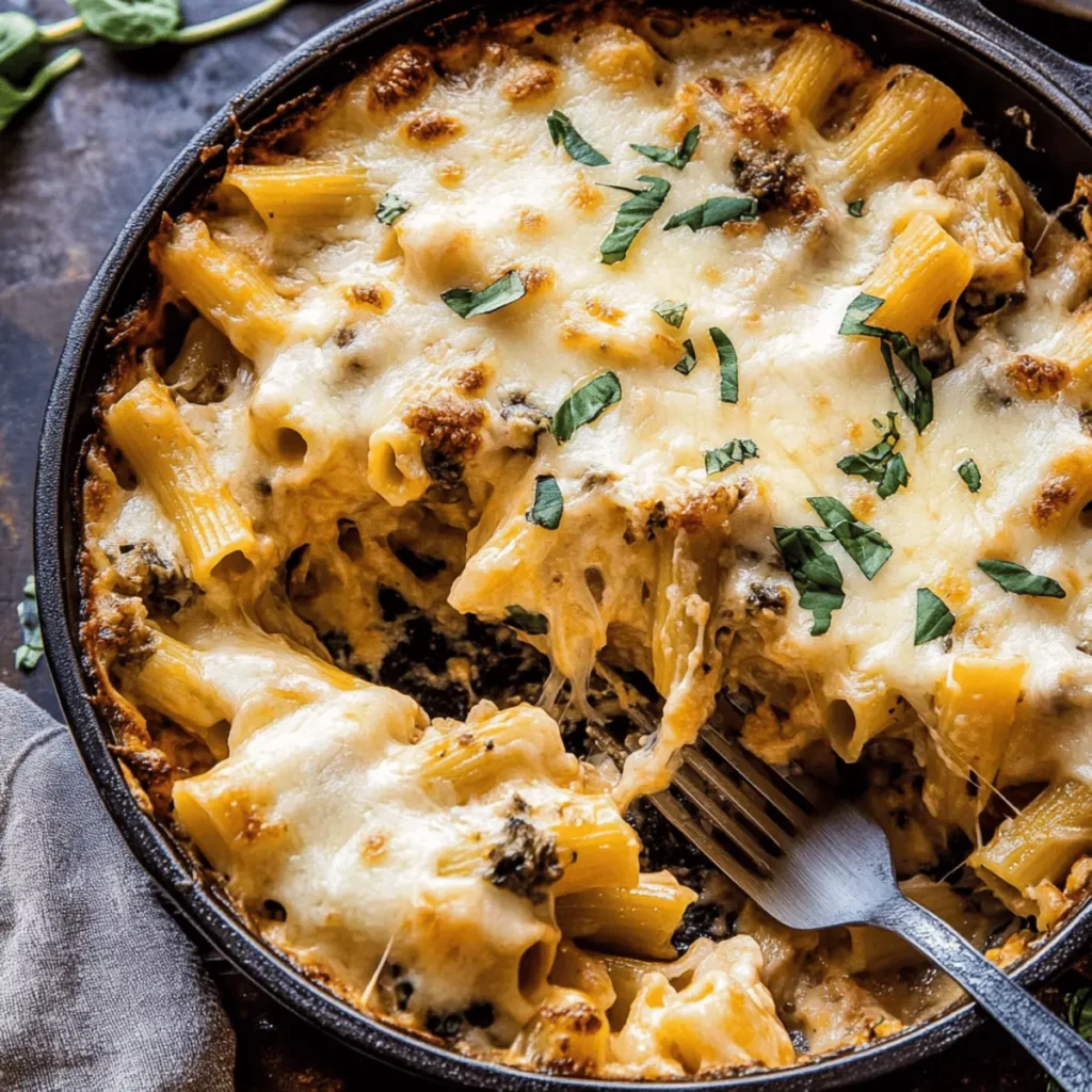 Baked 4 Cheese Butternut Squash Rigatoni