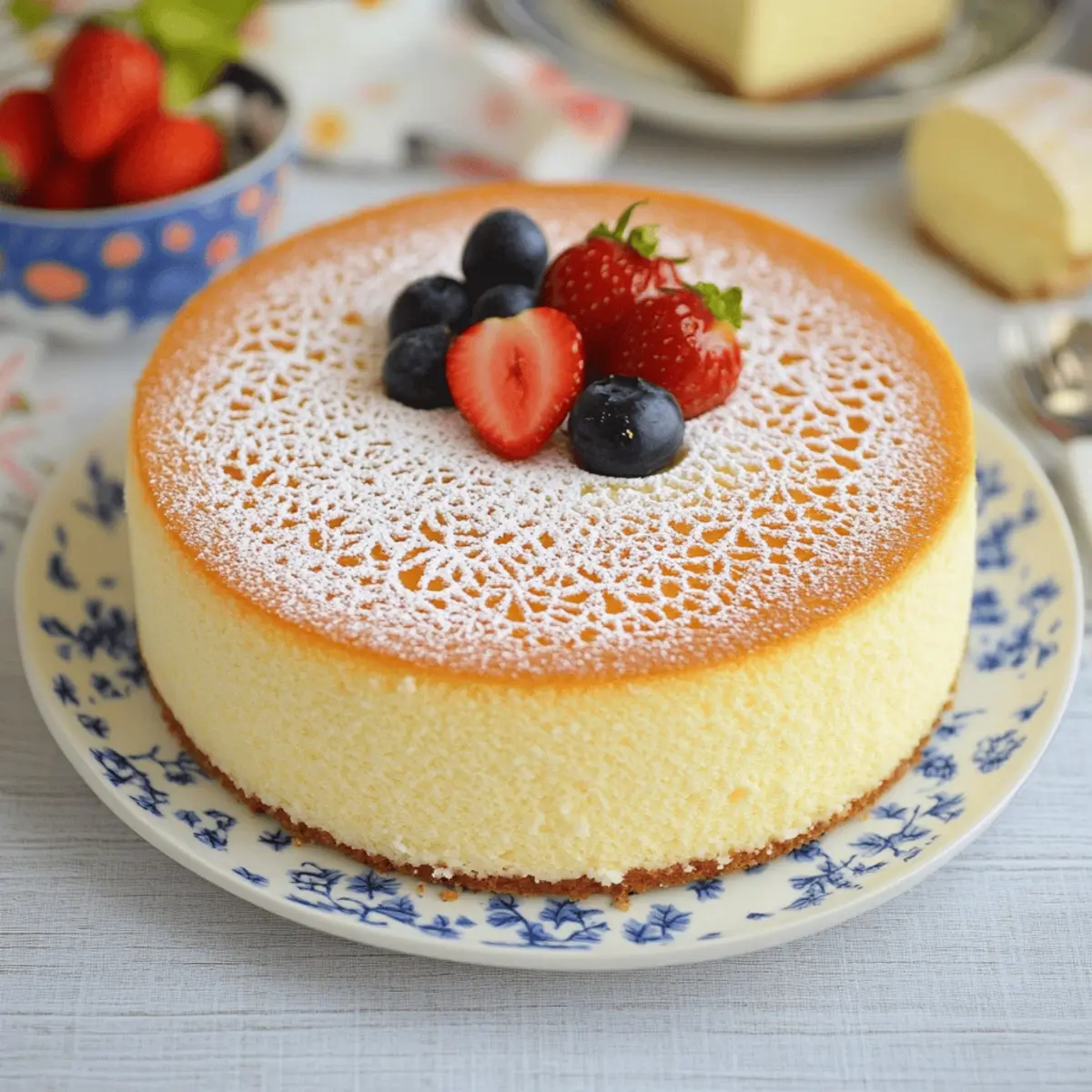 Easy Japanese Cotton Cheesecake Recipe