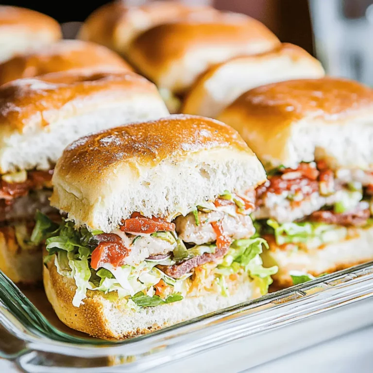 Family-Friendly Italian Grinder Sliders