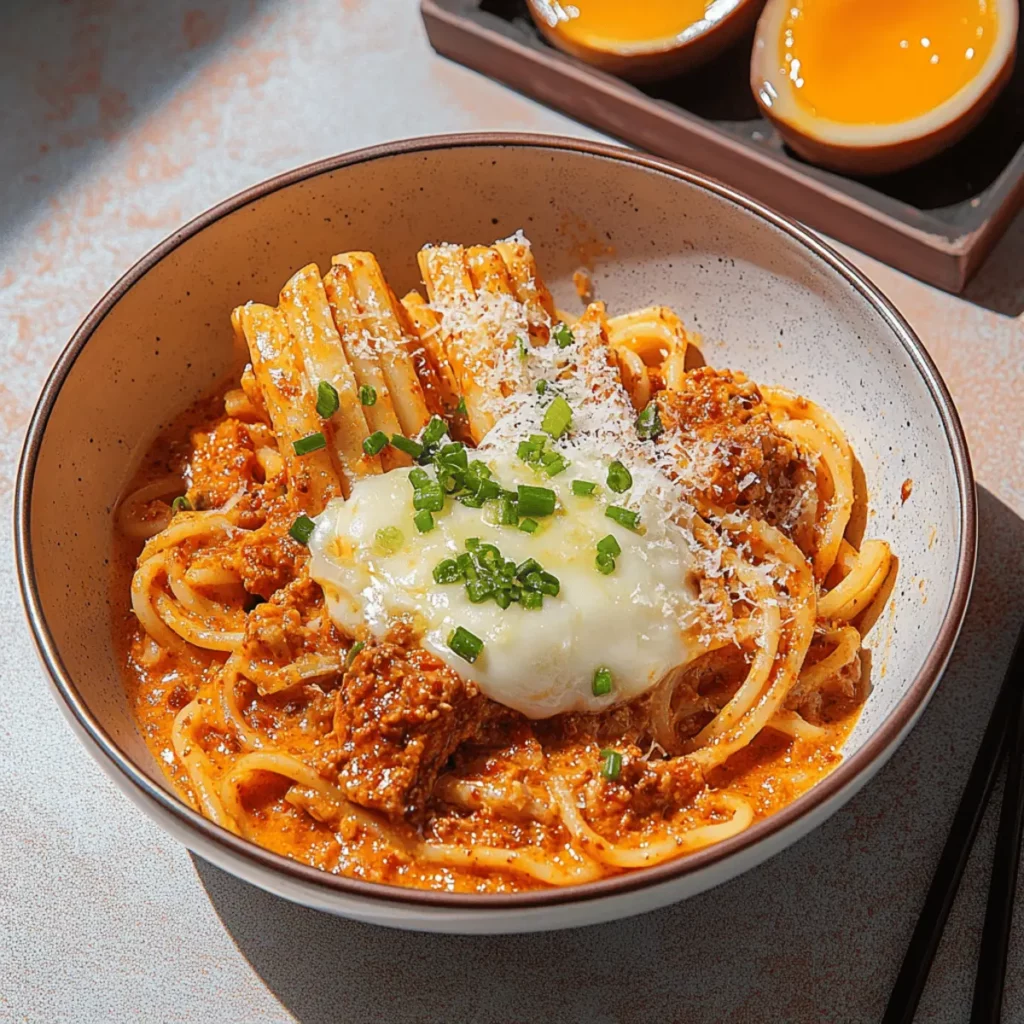 Creamy Korean Ssamjang (쌈장) Pasta ??