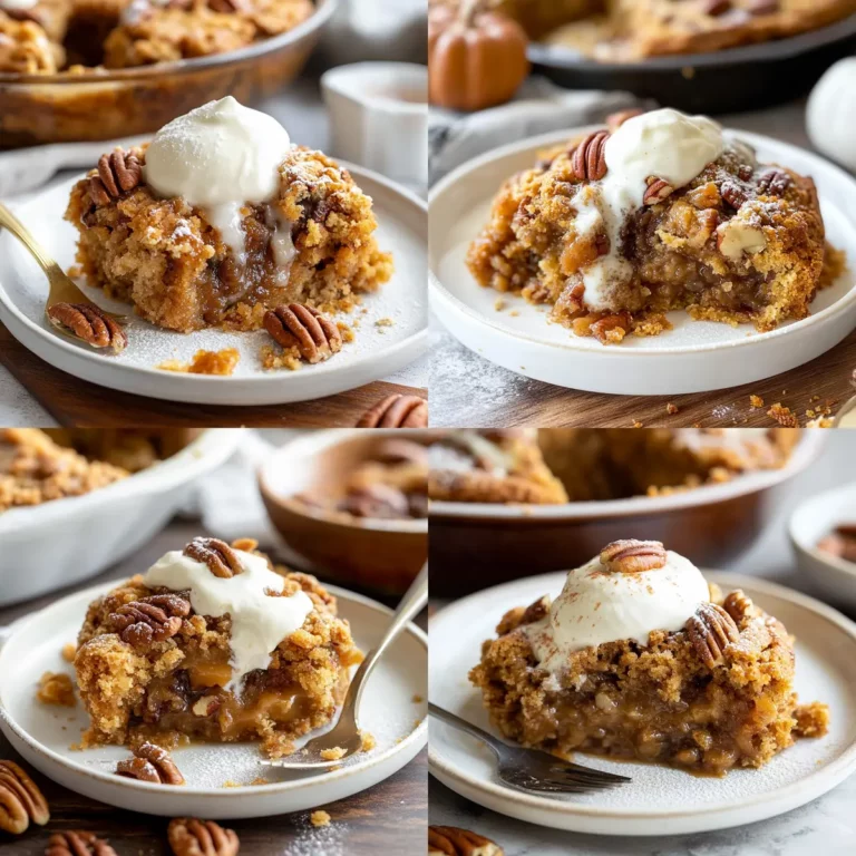 Pumpkin Pecan Cobbler
