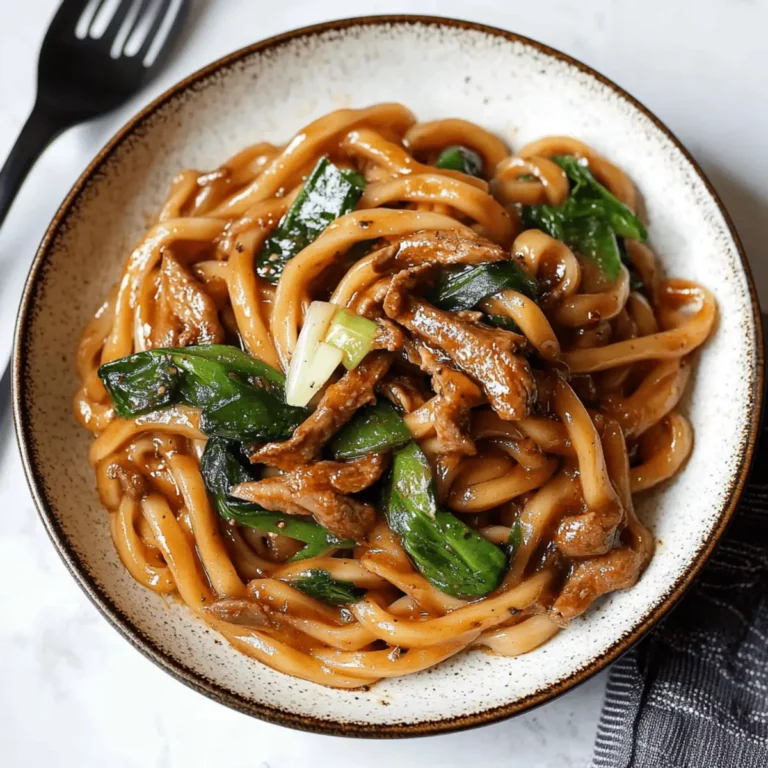 Black Pepper Udon