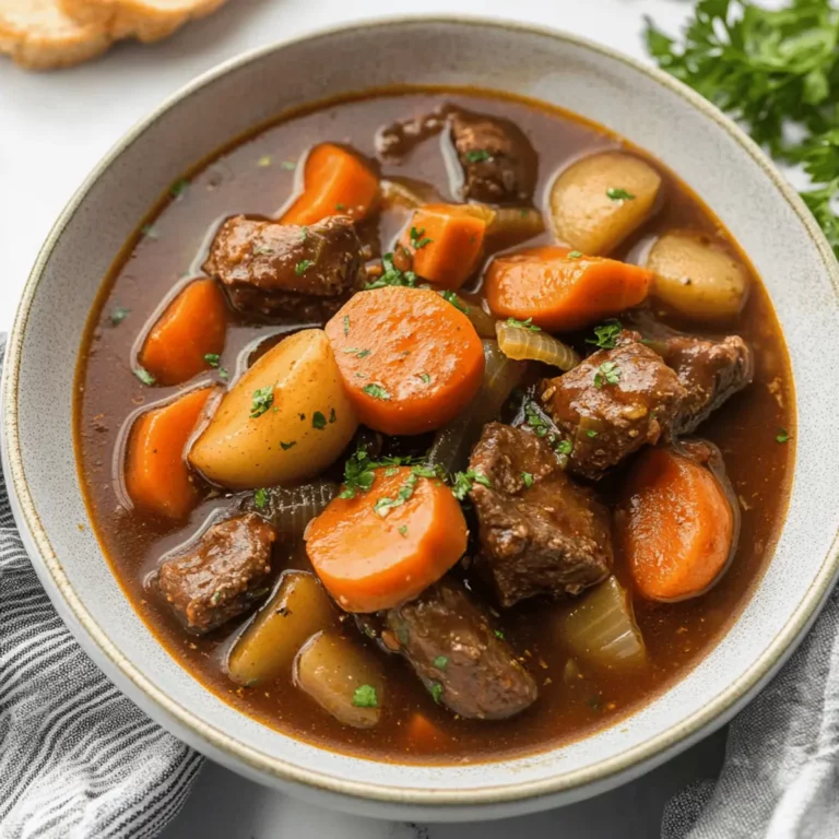 Comforting Crockpot Beef Stew