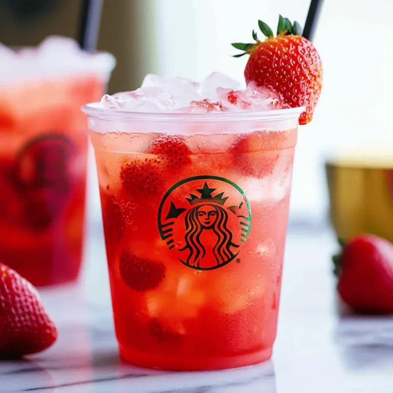 Strawberry Refresher Drink