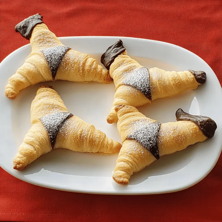 Witch Hat Crescent Rolls