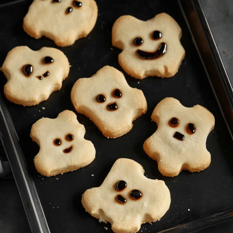 Halloween Shortbread Cookies