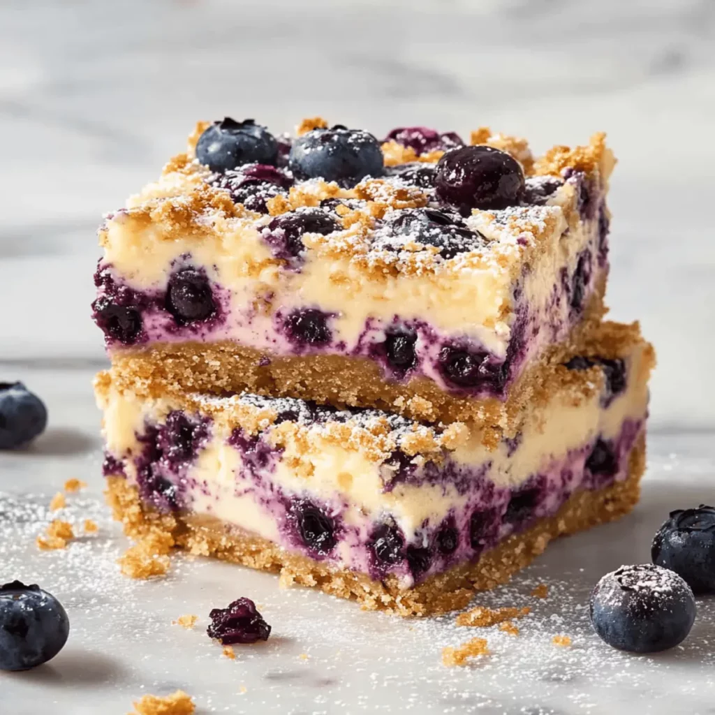 Blueberry Cream Cheese Bars