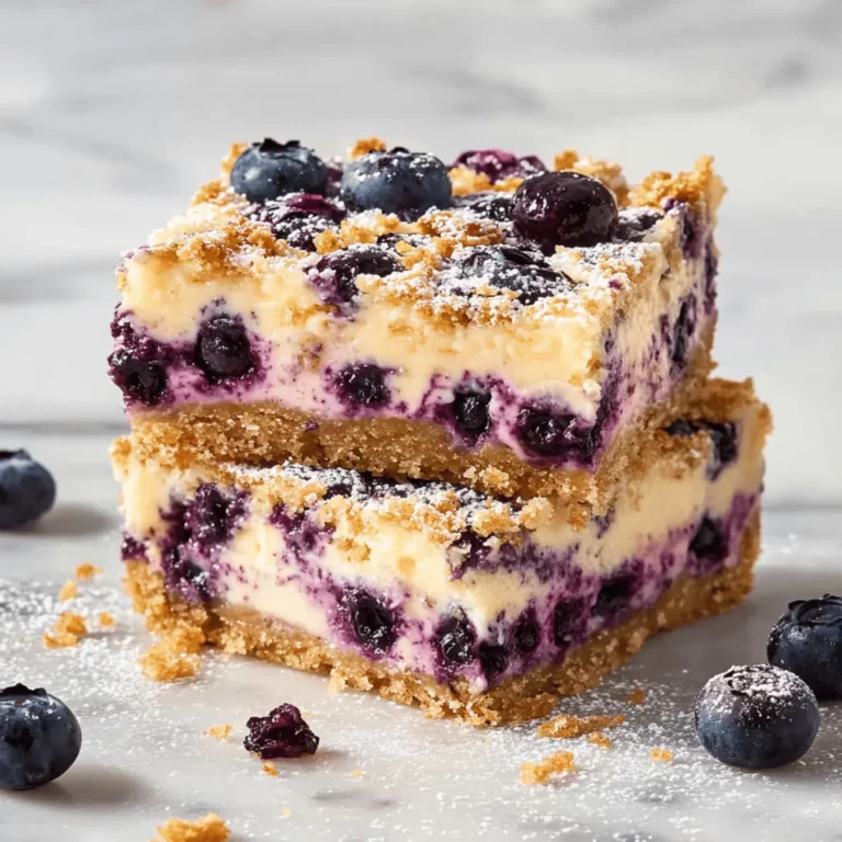 Blueberry Cream Cheese Bars