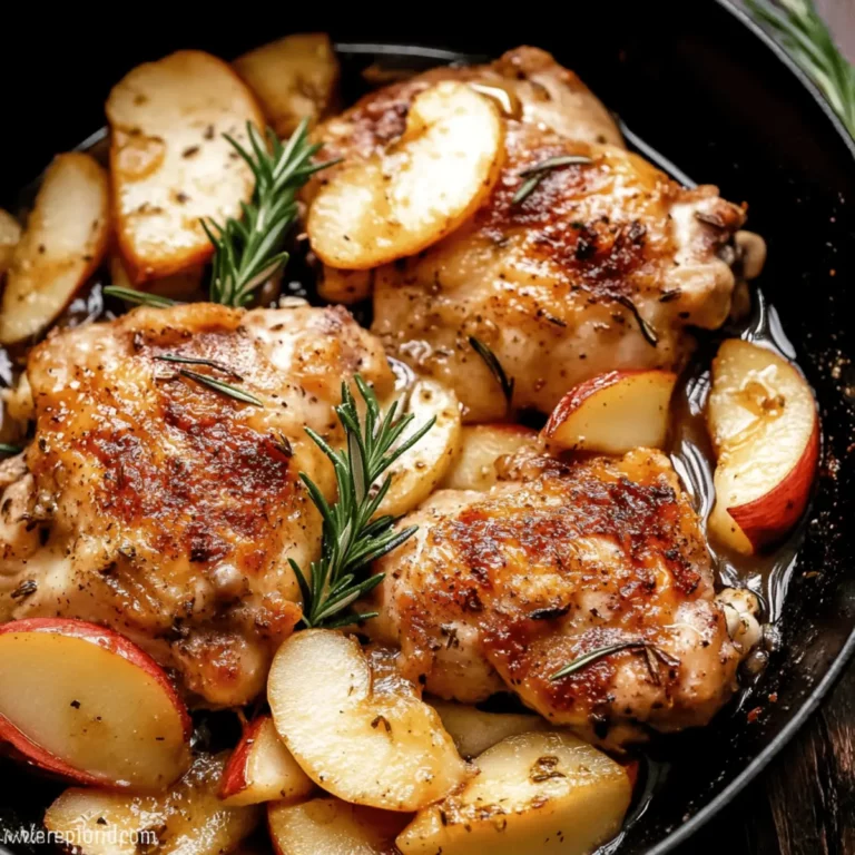 Rosemary Apple Cider Chicken